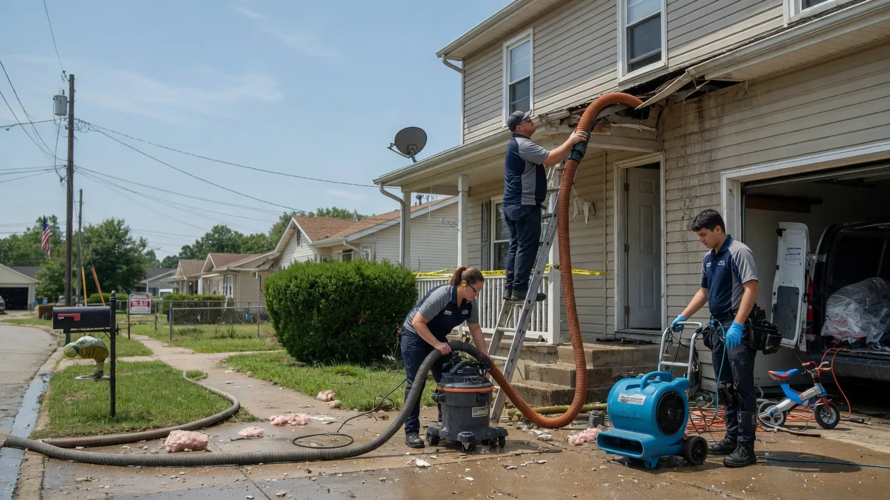 Water Damage Restoration in Noble, IL near me